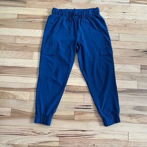 Navy Blue Lightweight Jogger Pants